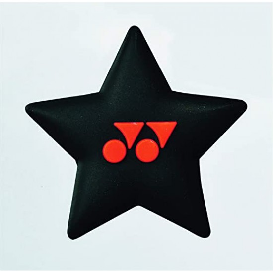 ANTIVIBRADOR YONEX ESTRELA - PRETO/LARANJA ANTIVIBRADOR YONEX ESTRELA - PRETO/LARANJA